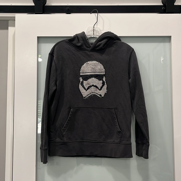 Gap Star Wars death Vader Holographic Hoodie, Size XL 12 - Picture 1 of 4